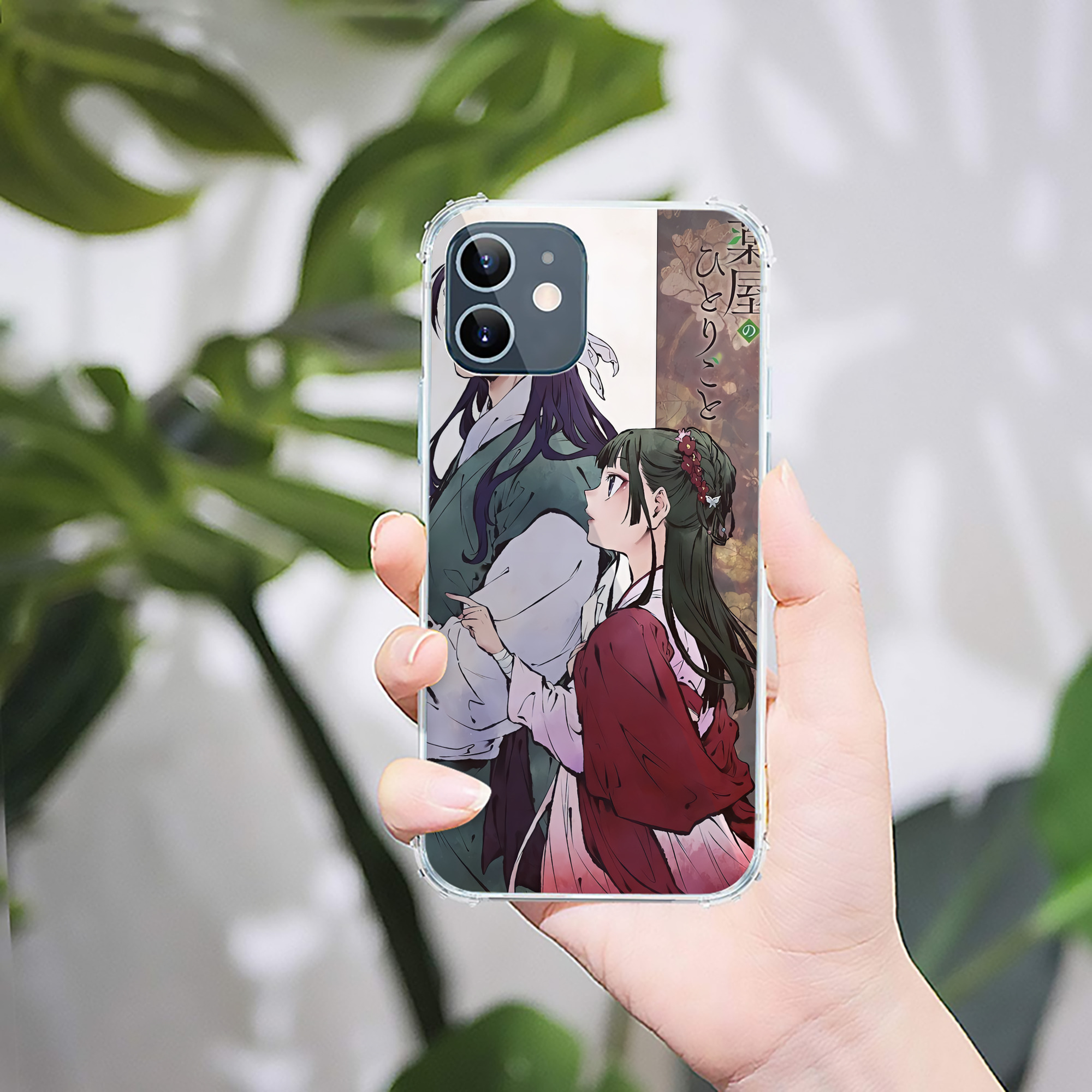 （画像用） 薬屋のひとりごと The Apothecary Diaries 【iPhone 12シリーズ対応】透明スマホケース（クリアソフトケース）